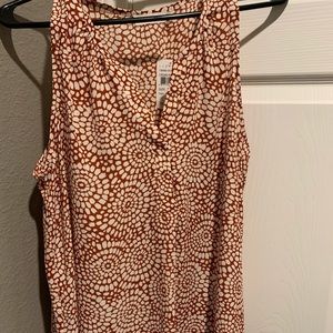 Geometric print tank top